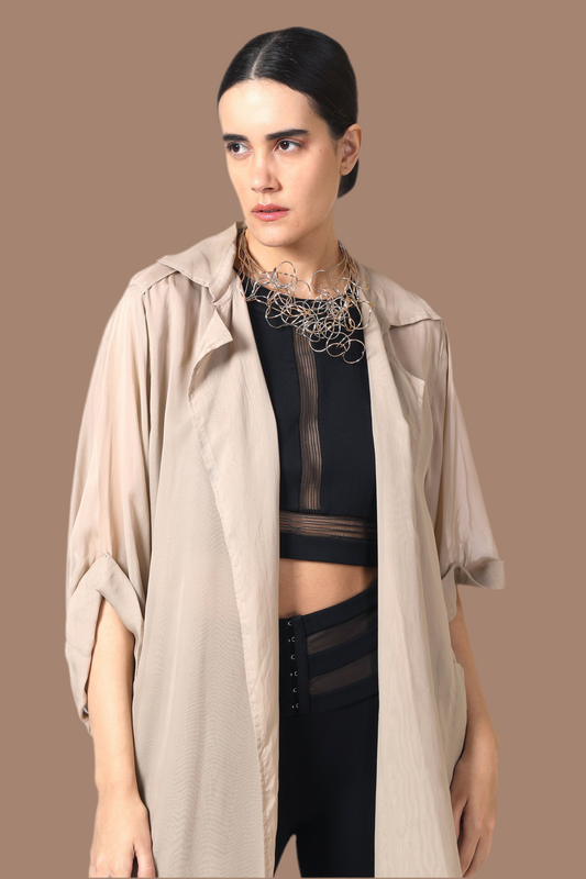 Duster Coat in Organza
