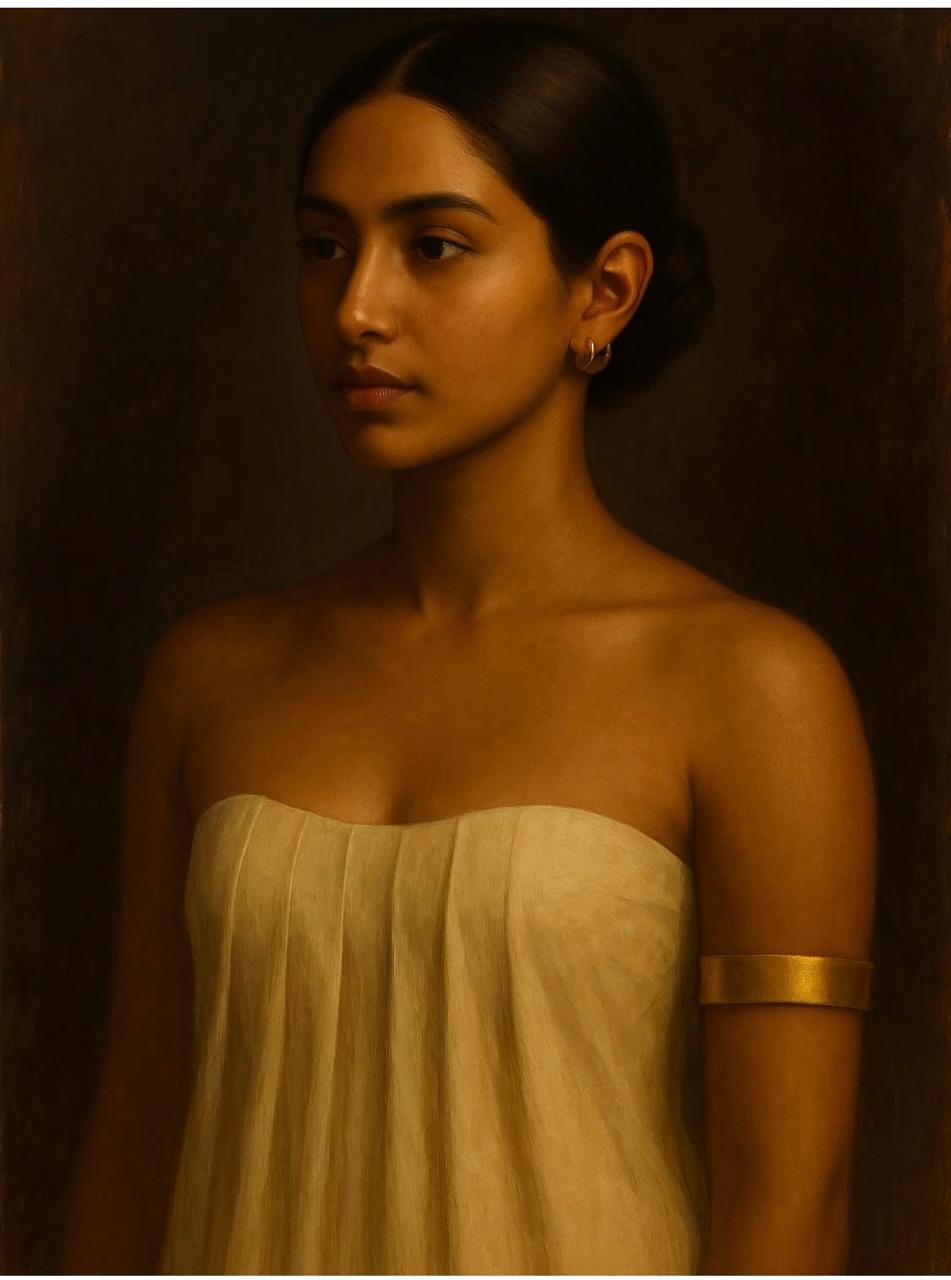 Nature silk Beige Pleated Dress