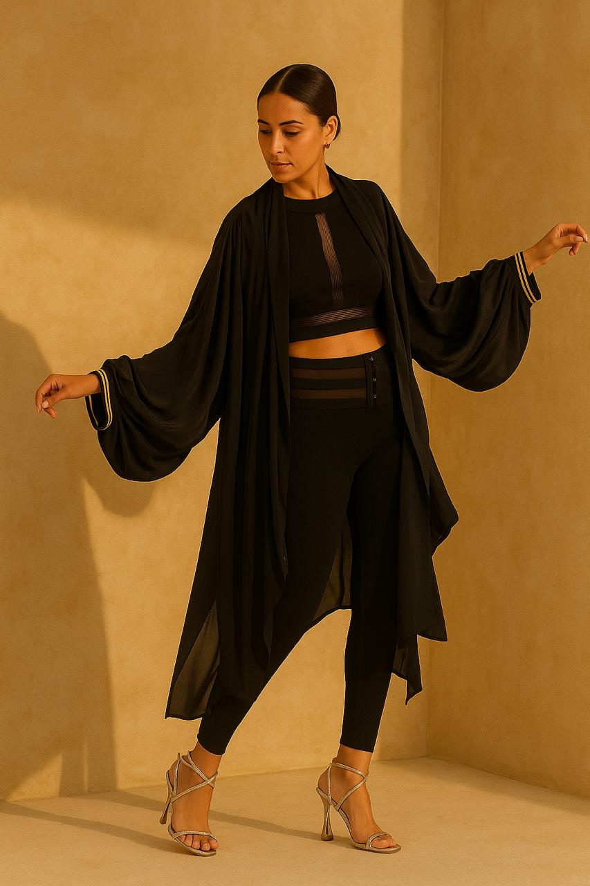 Black & Gold Jacket / Wrap