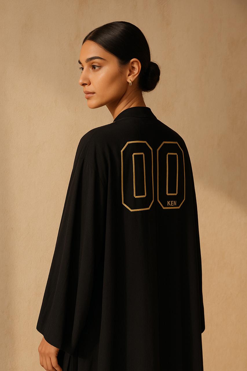 Black & Gold Jacket / Wrap