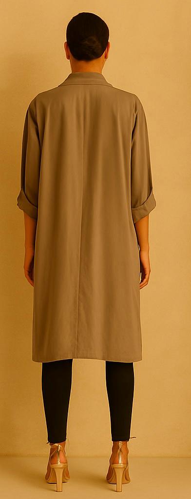 Duster Coat in Organza